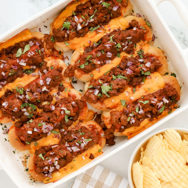 Chili Cheese Dogs Recipe Land O Lakes